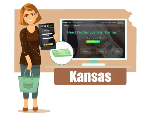 Payday Loans In Kansas online at Maybeloan Payday loans in Kansas online (KS)