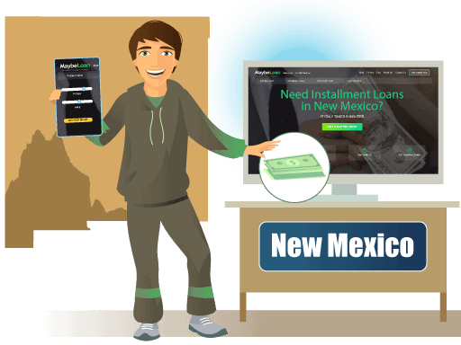 Installment Loans in New Mexico Online at MaybeLoan