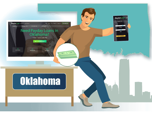 Payday Loans in Oklahoma Online at MaybeLoan