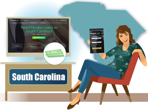 Payday loans In South Carolina (SC) online
