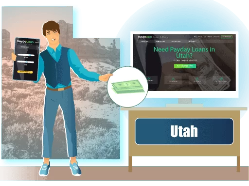 Get Payday loans In Utah online at MaybeLoan Payday loans In Utah (UT) online
